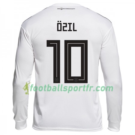 Tenue Allemagne Ozil 10 Domicile Coupe du monde 2018 Maillot de Foot ML